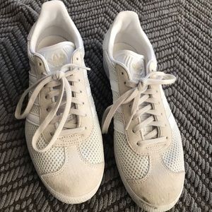 Tan Adidas Gazelle Shoes